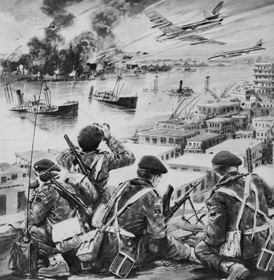 Suez-Krise, 1956 von English School